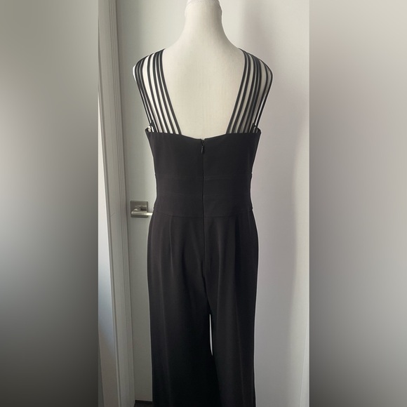 Halston Heritage Jumpsuit, 8, Black, NWT - Picture 5 of 8